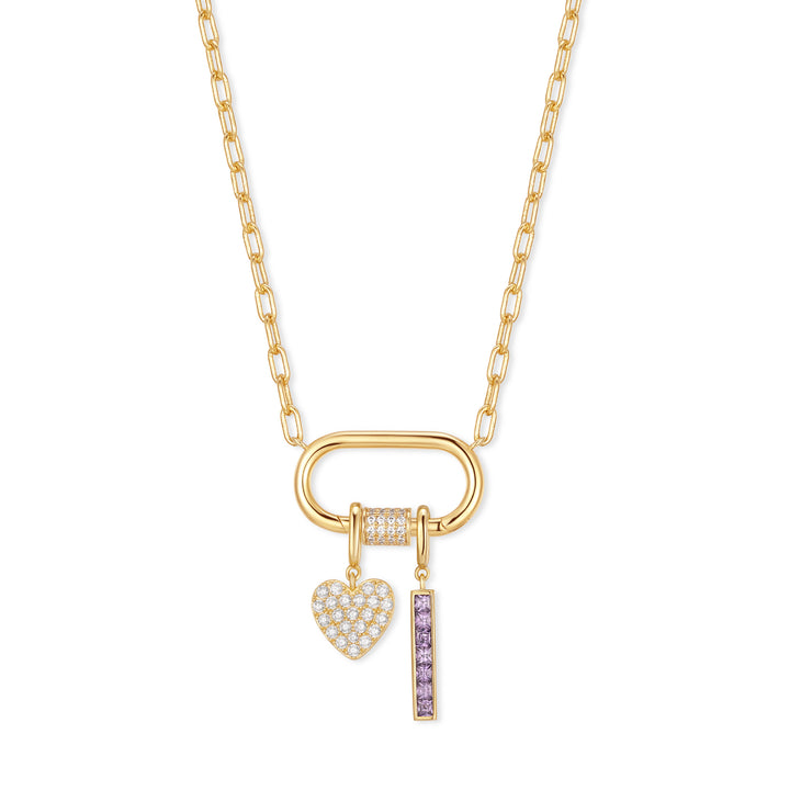 Build Your Own Carabiner Charm Necklace