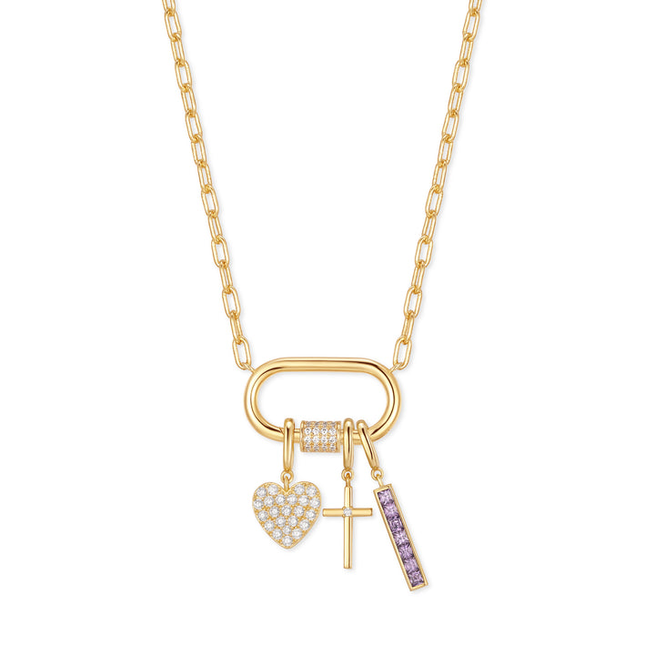 Build Your Own Carabiner Charm Necklace