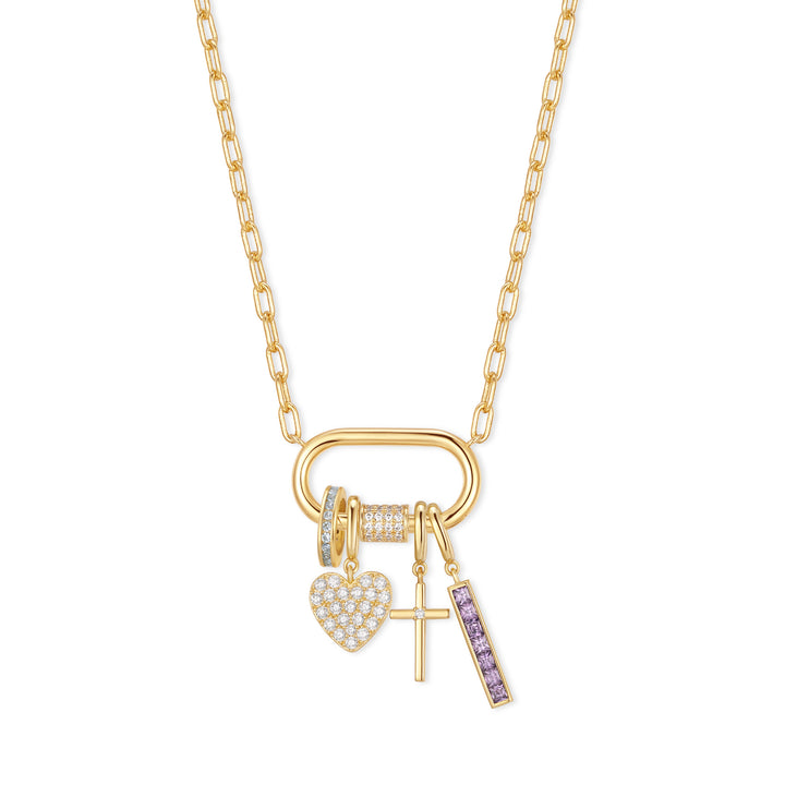 Build Your Own Carabiner Charm Necklace