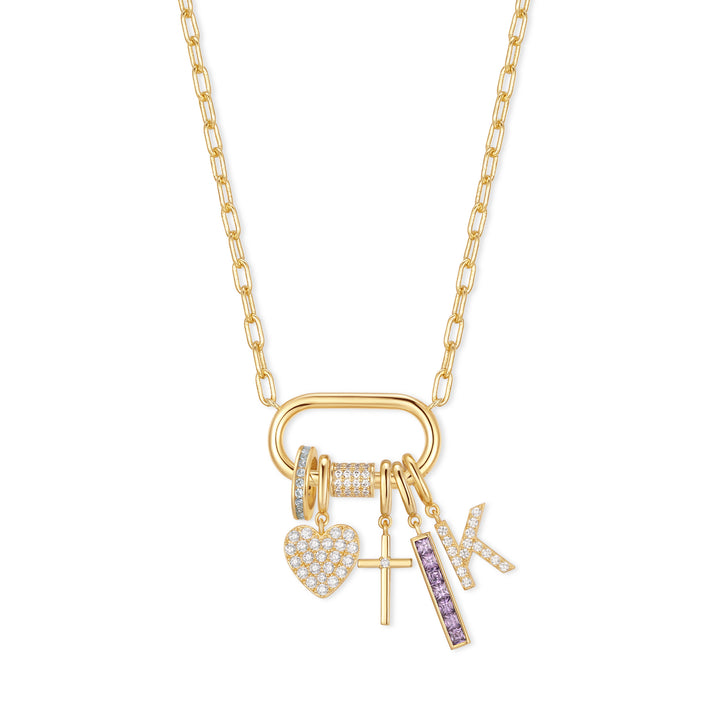 Build Your Own Carabiner Charm Necklace