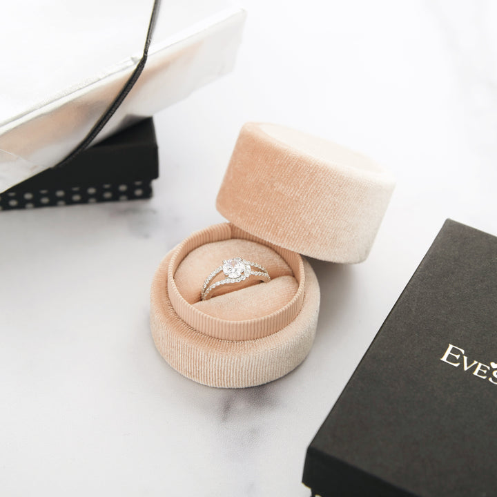 Sterling Silver Brilliant Cut CZ Promise Ring