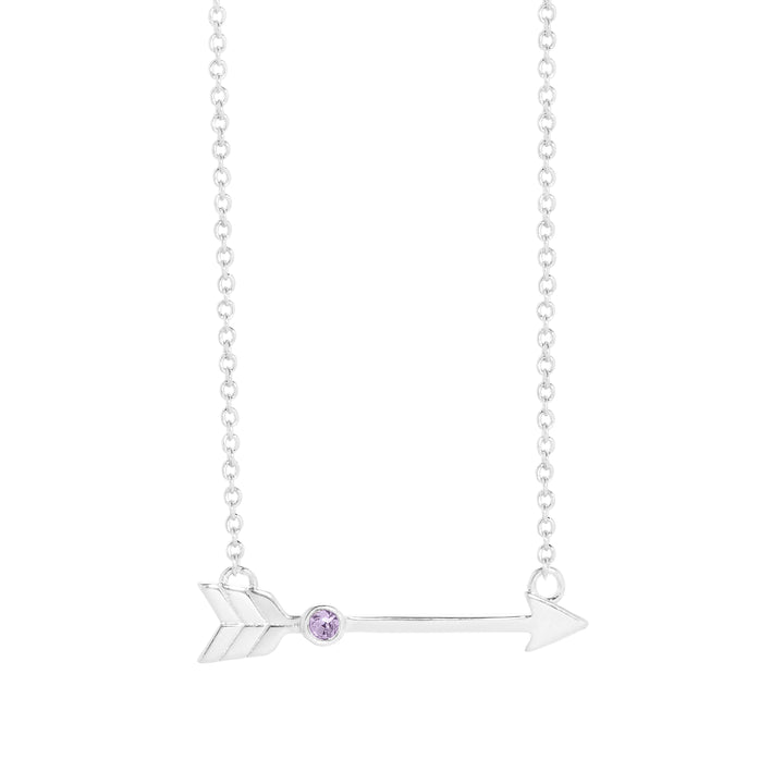 Birthstone Arrow Necklace