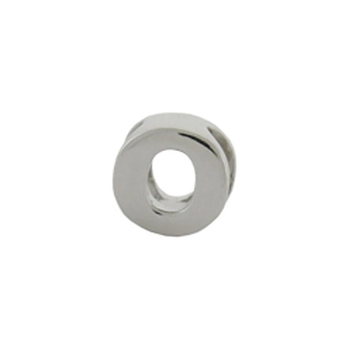 Sterling Silver AlphaBead Letter O