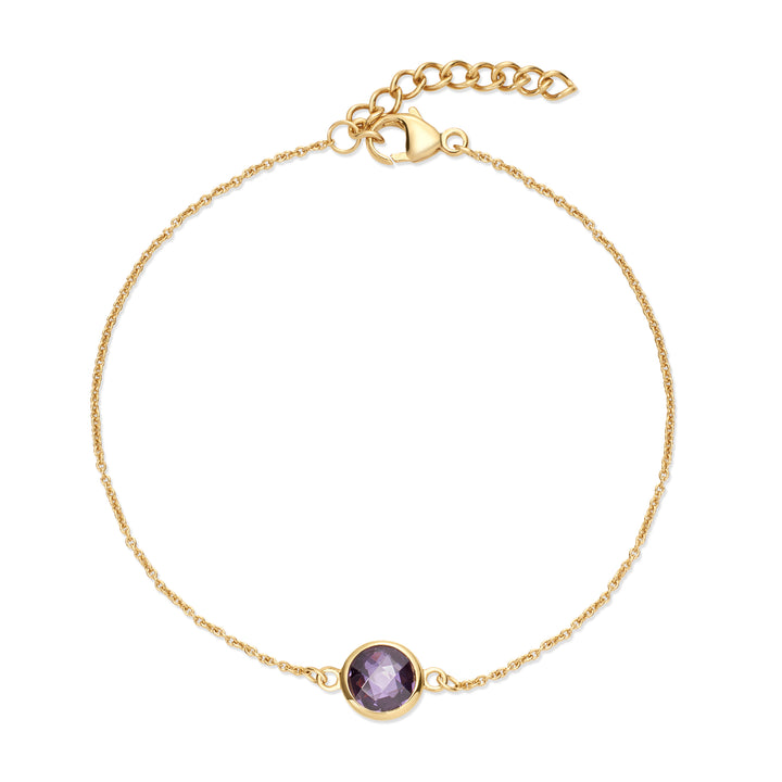 Briolette Birthstone Bracelet