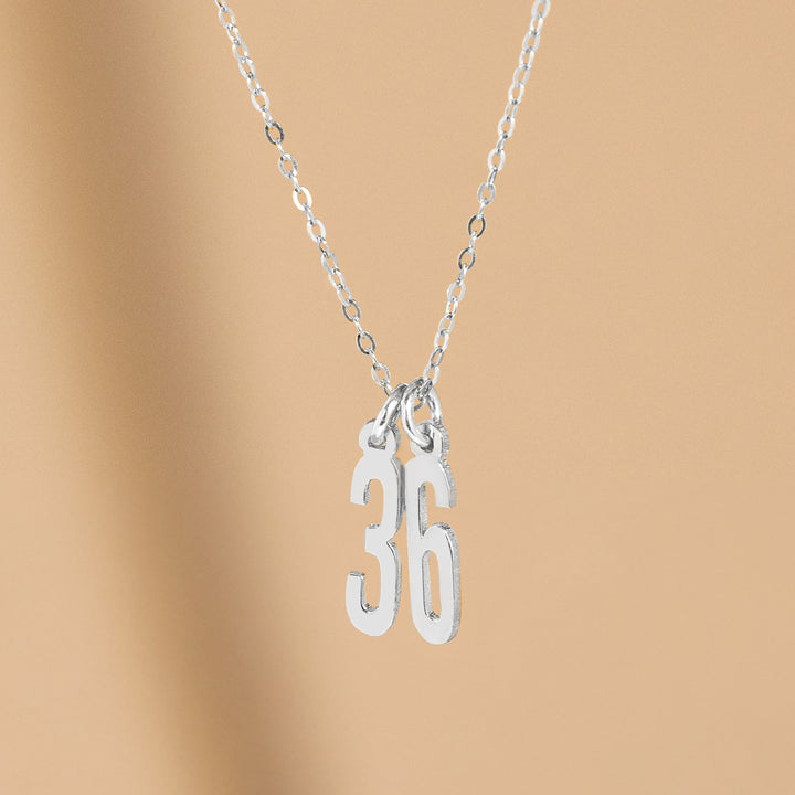 Custom Number Necklace