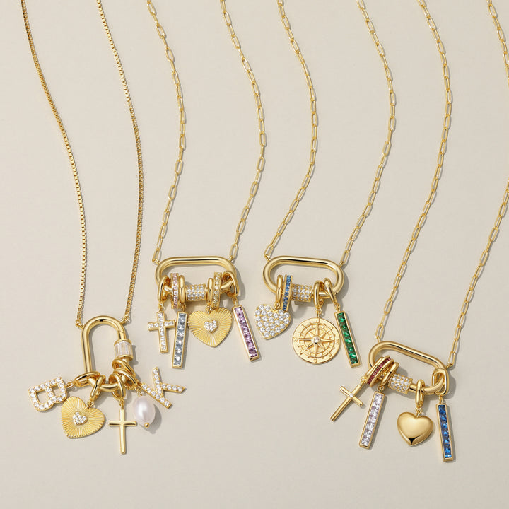 Texture Heart Charm