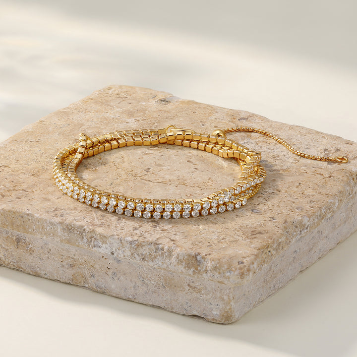 Waterproof Tennis Wrap Bracelet