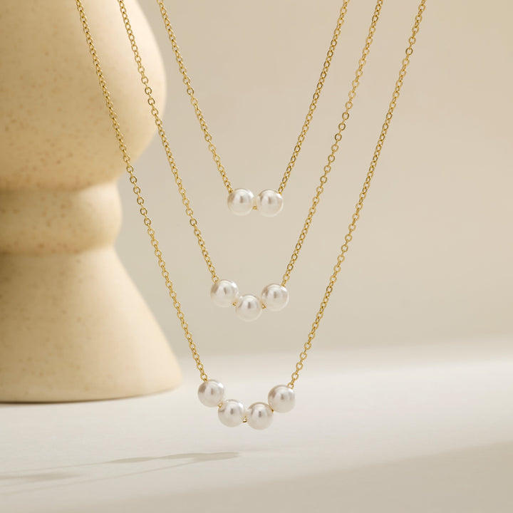 Pearl Station Necklace