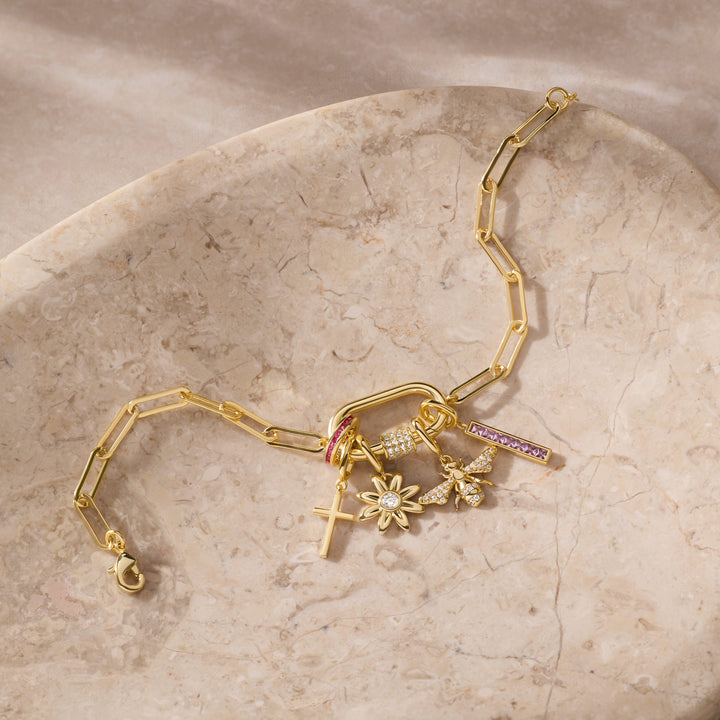 Build Your Own Carabiner Charm Bracelet