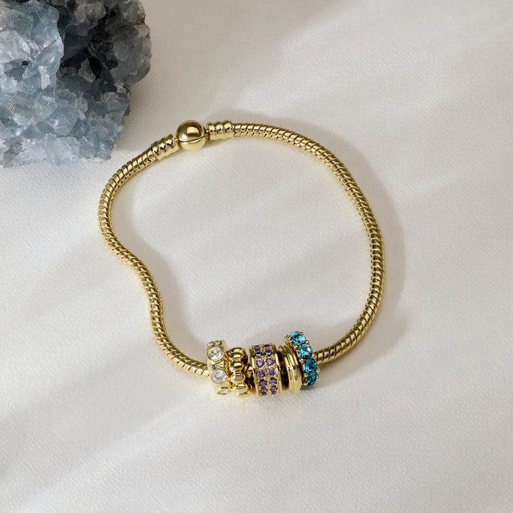 Build Your Own Rondelle Birthstone Bracelet