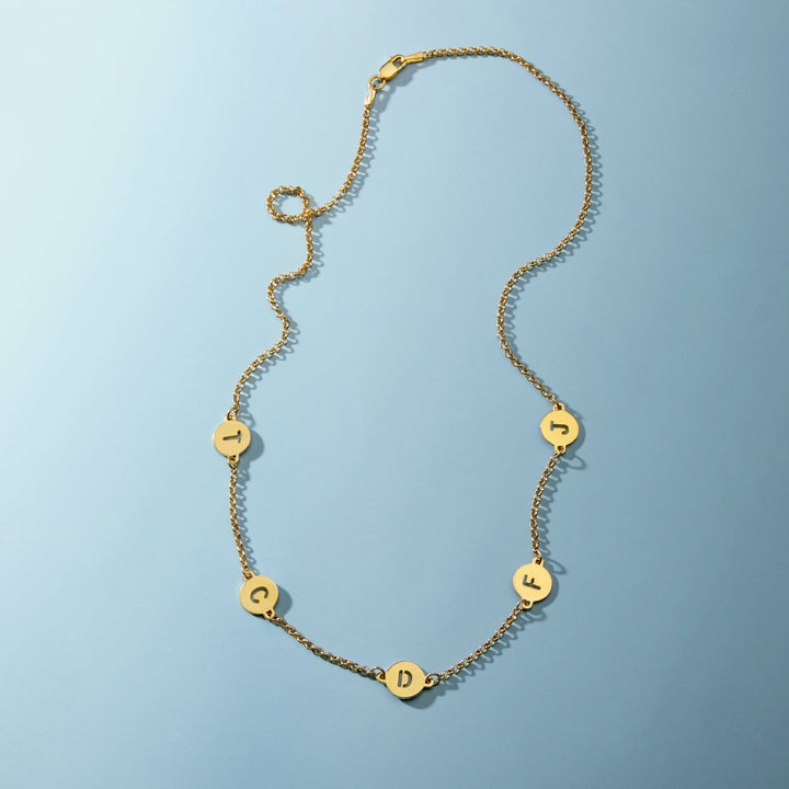 The Family Initial Necklace