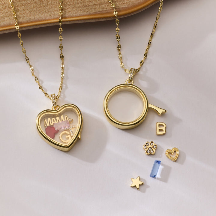Build Your Own Heart Floating Locket