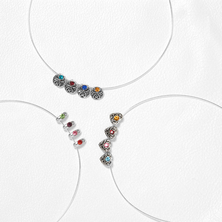 Custom Birthstone Slide Pendant