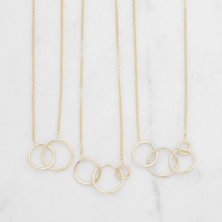 Generations Eternity Interlocking Circle Necklace