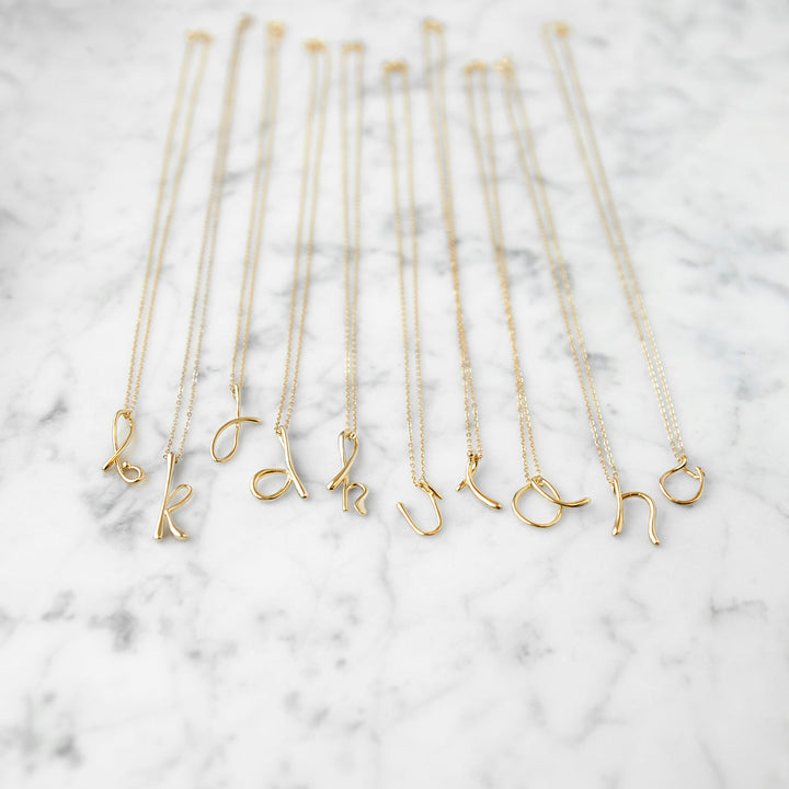 Custom Initial Necklace