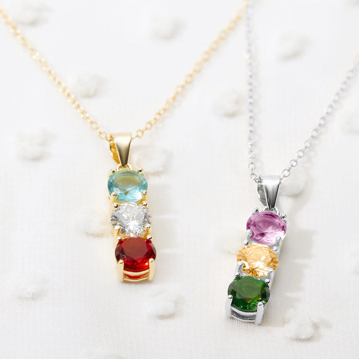 Custom Birthstone Pendant