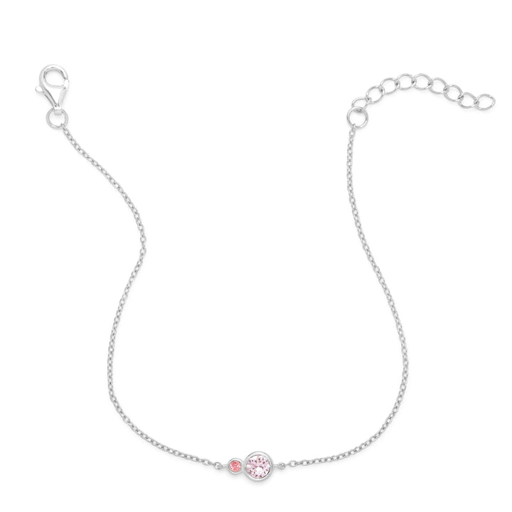 Custom Mother and Children Birthstone Bracelet