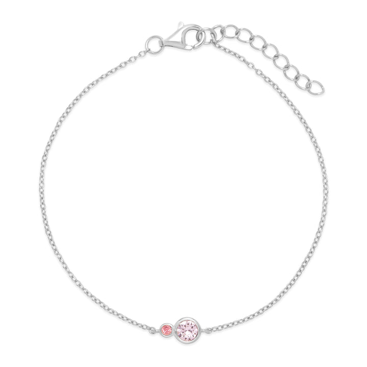 Custom Mother and Children Birthstone Bracelet