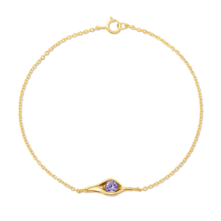 Custom Birthstone Pea in a Pod Bracelet