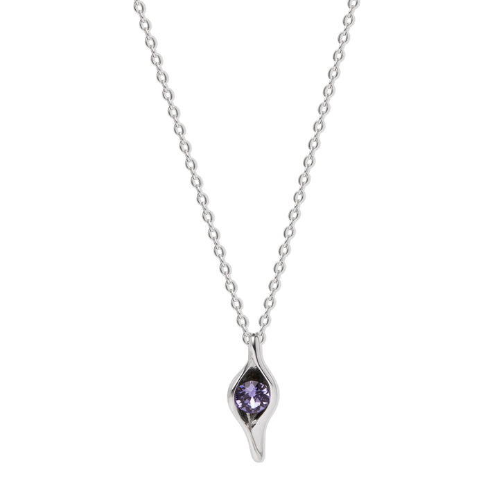 Custom Birthstone Pea in a Pod Necklace