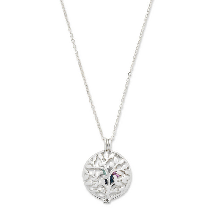 Custom Petite Family Tree Birthstone Locket