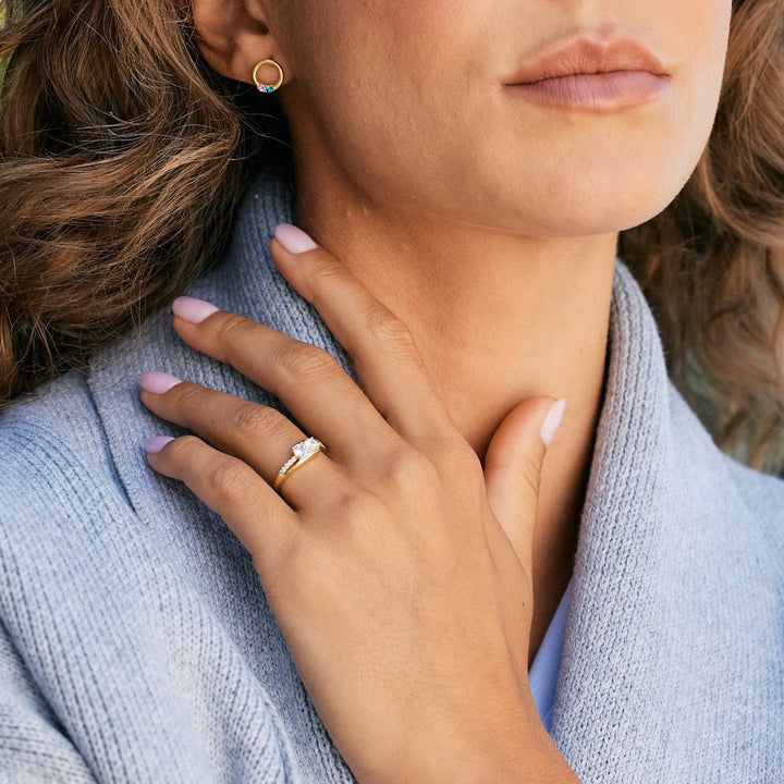 Custom Petite Birthstone Mother&