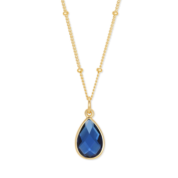 Teardrop Gemstone Pendant