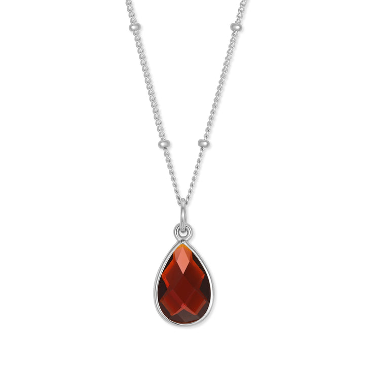 Teardrop Gemstone Pendant
