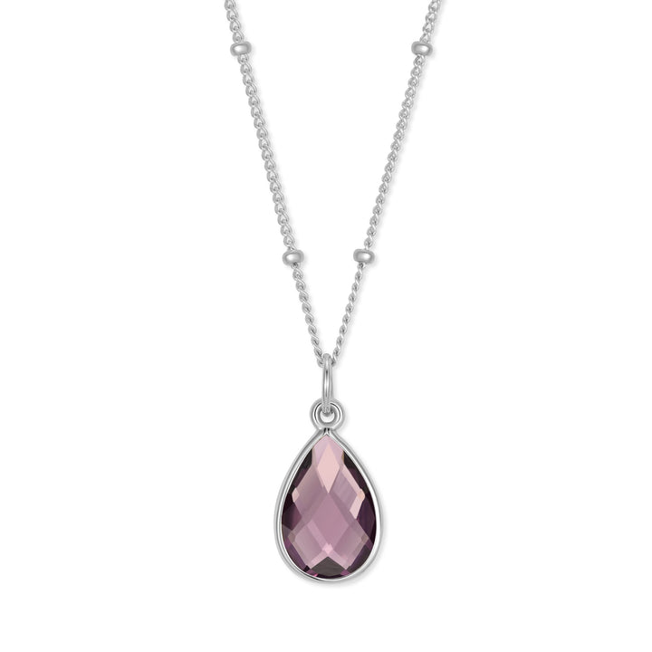Teardrop Gemstone Pendant