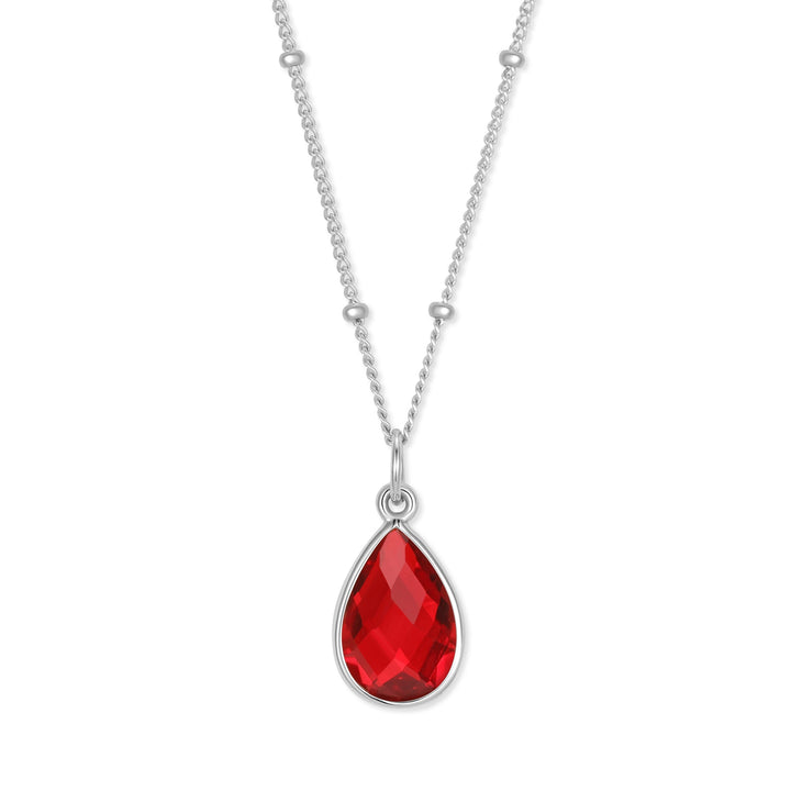 Teardrop Gemstone Pendant
