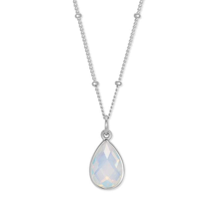 Teardrop Gemstone Pendant