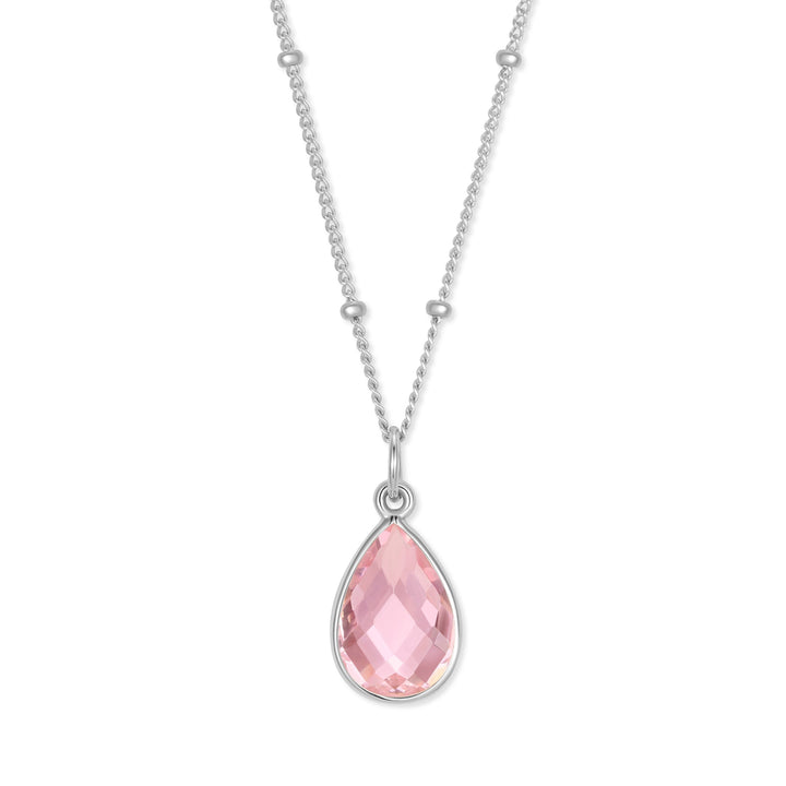 Teardrop Gemstone Pendant