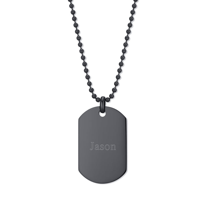 Engravable Medium Stainless Steel Dog Tag