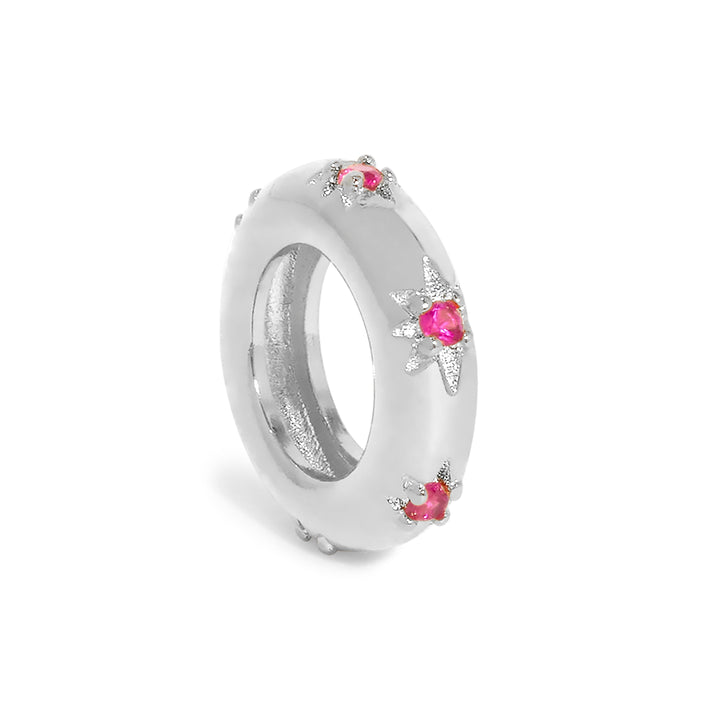 July Starburst Birthstone Eternity Charm