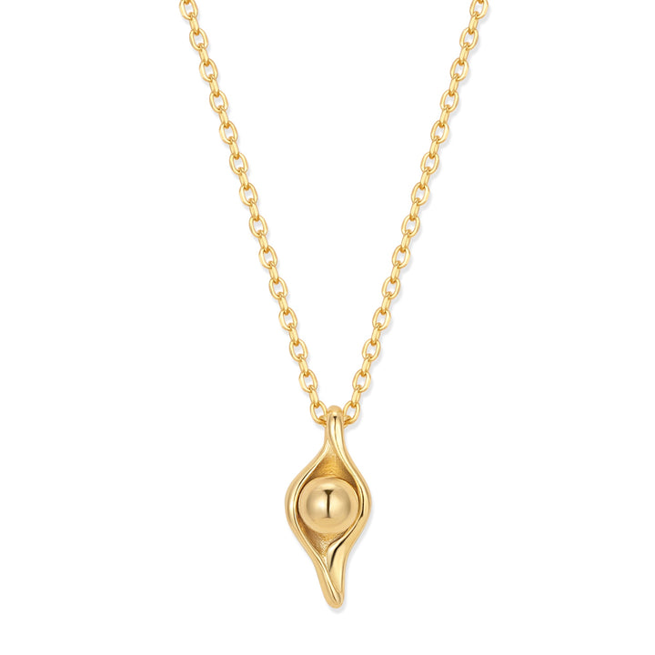 Pea in a Pod Gold Necklace