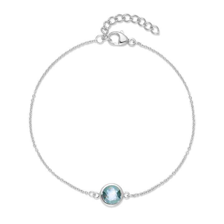 Briolette Birthstone Bracelet