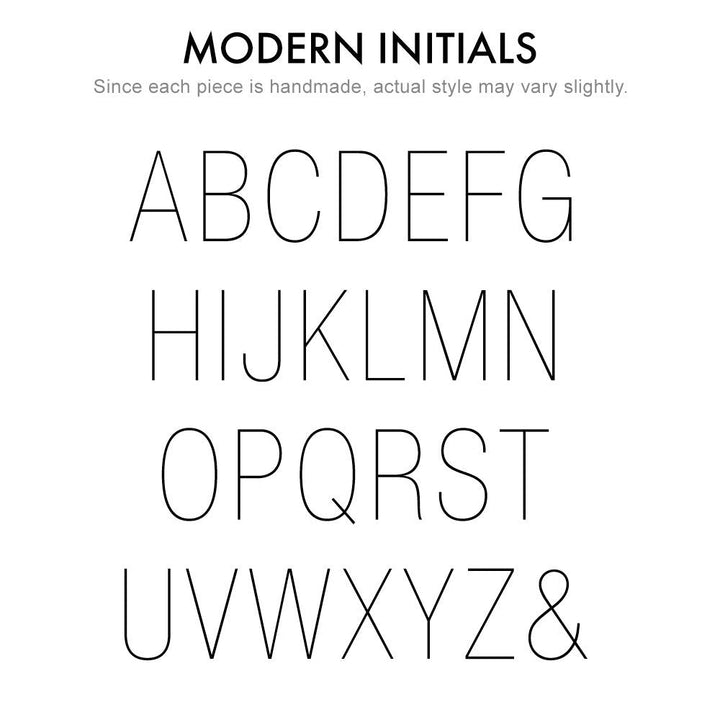 Custom Multi Hand Stamped Mini Rectangle Initial Birthstone Necklace