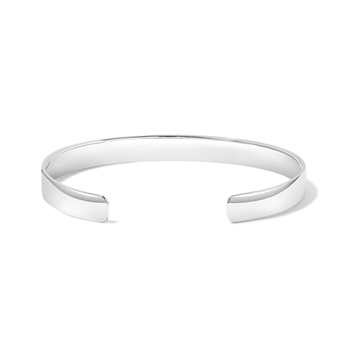 Engravable Cuff Bracelet in Silver