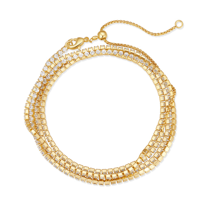 Waterproof Tennis Wrap Bracelet
