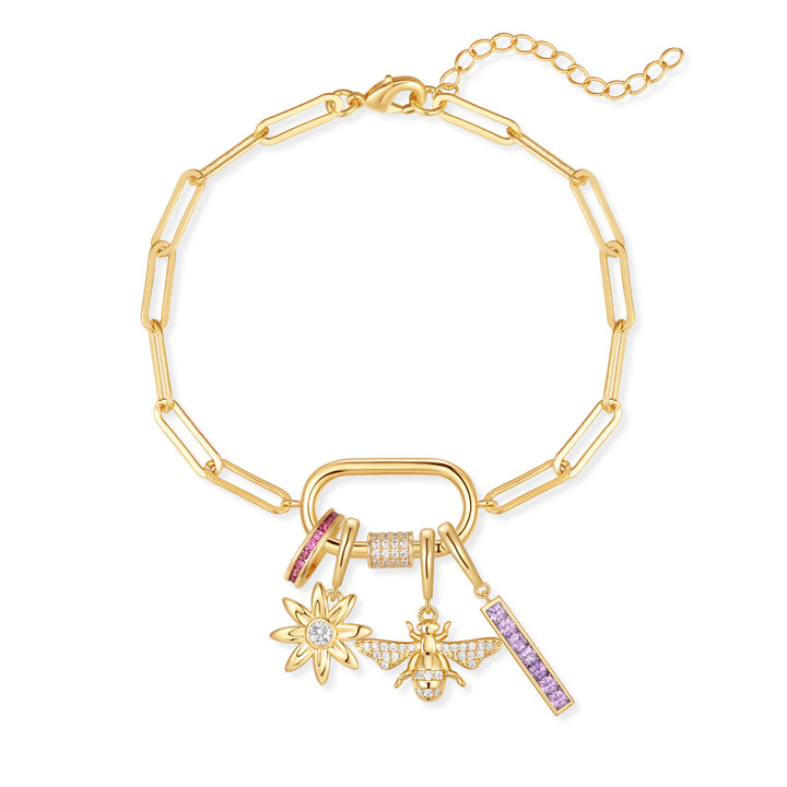 Build Your Own Carabiner Charm Bracelet