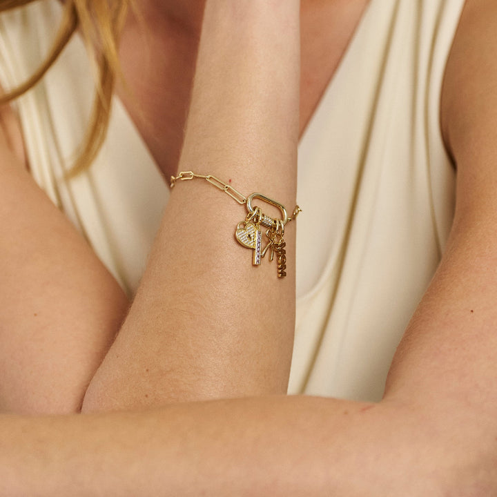 Build Your Own Carabiner Charm Bracelet