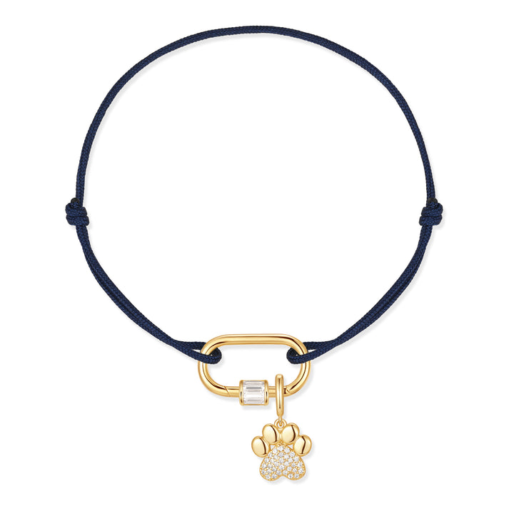Build Your Own Carabiner Cord Charm Bracelet