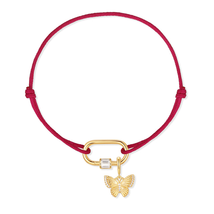 Build Your Own Carabiner Cord Charm Bracelet