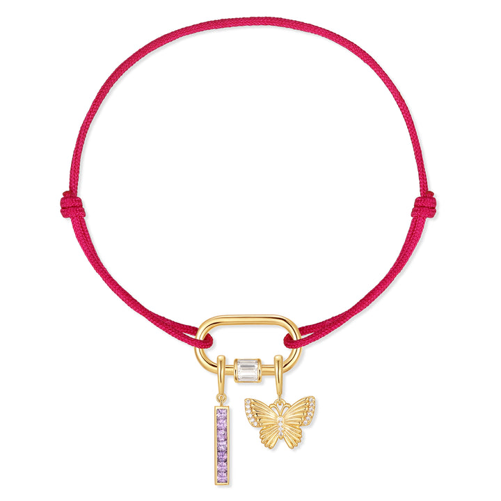 Build Your Own Carabiner Cord Charm Bracelet