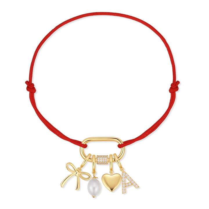 Build Your Own Carabiner Cord Charm Bracelet