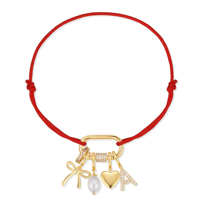 Build Your Own Carabiner Cord Charm Bracelet