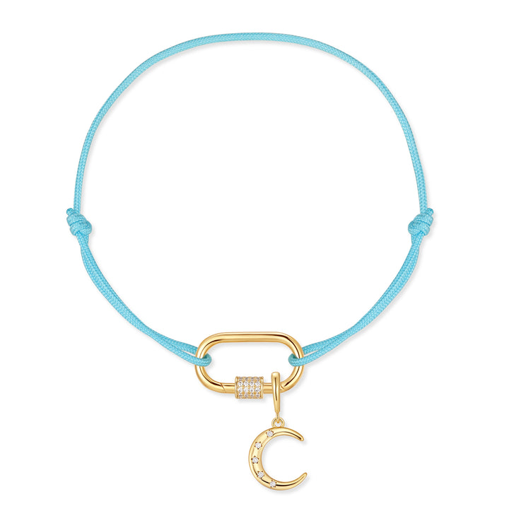Build Your Own Carabiner Cord Charm Bracelet