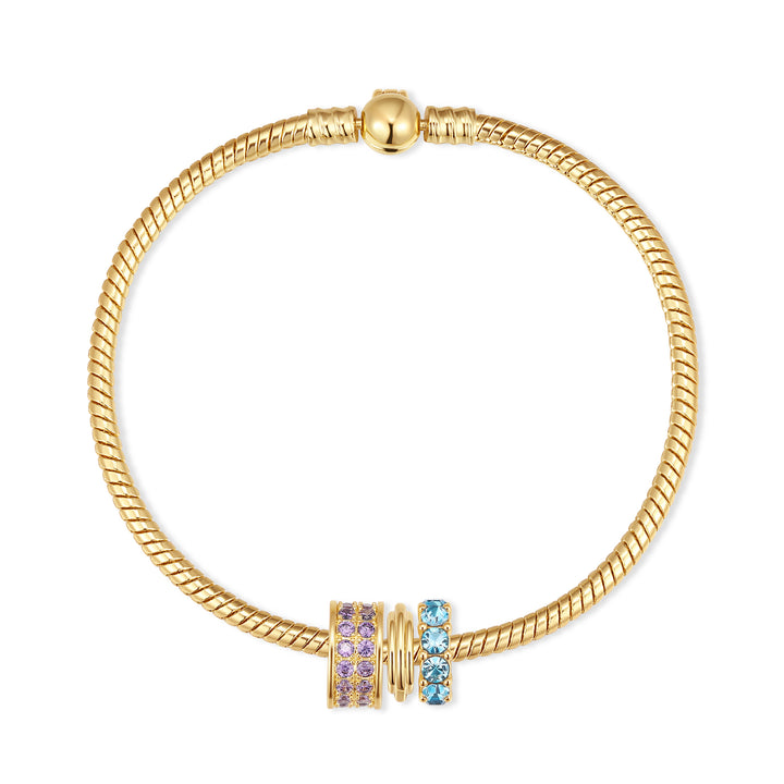 Build Your Own Rondelle Birthstone Bracelet
