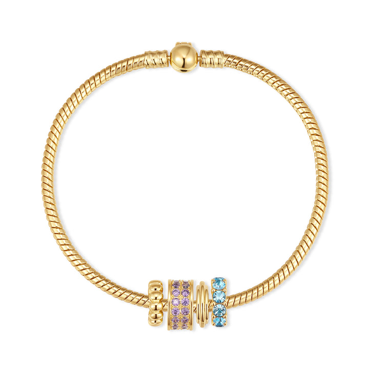 Build Your Own Rondelle Birthstone Bracelet