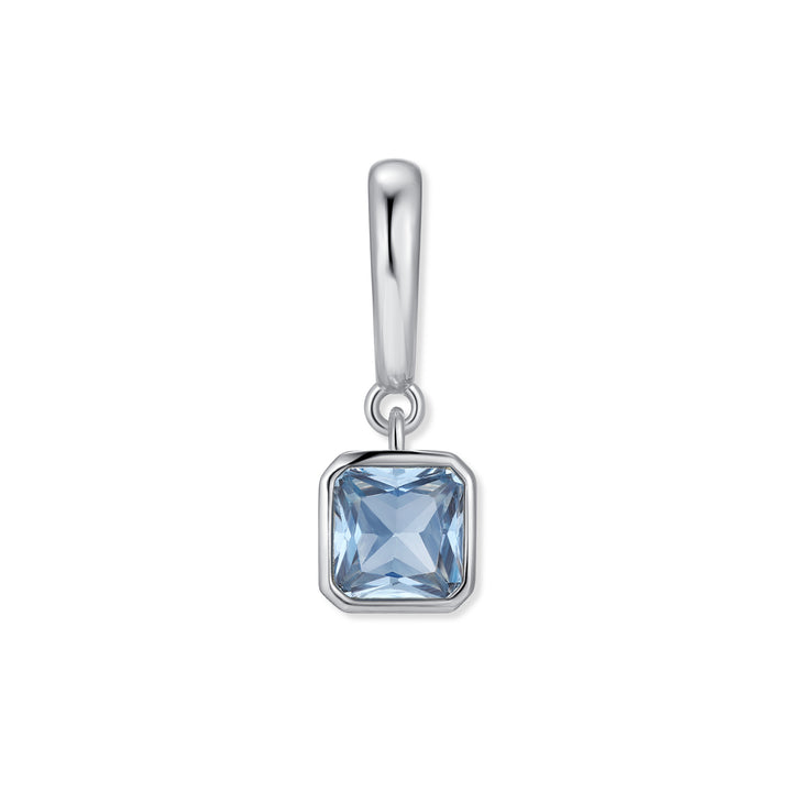 Birthstone Square Hinge Charm